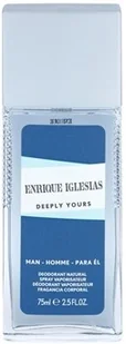 Enrique Iglesias Deeply Yours 75 ml dezodorant z atomizerem M - Dezodoranty i antyperspiranty męskie Enrique Iglesias Deeply Yours 75 ml dezodorant z atomizerem M - Dezodoranty i antyperspiranty męskie - miniaturka - grafika 1