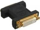 Adaptery i przejściówki - InLine Adapter AV DVI-I Adapter digital + analog 24+5 żeński - żeński czarny poz (17781P) - miniaturka - grafika 1