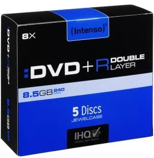 Intenso DVD+DL 8x JC 8.5GB 5uk - 4311245 - Nośniki danych - miniaturka - grafika 2