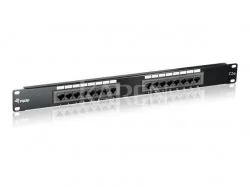 Equip PATCH PANEL 16 PORT 1U KAT.5E CZARNY (235316) - Panele krosownicze - miniaturka - grafika 5