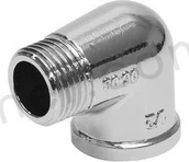 Akcesoria hydrauliczne - Tycner Kolano wkrętno-nakrętne 1/2 chrom - miniaturka - grafika 1