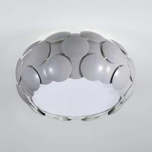 Italux SANTINA Szary C0317-06L-U1GM plafon 38 / C0317-06L-U1GM - Lampy sufitowe - miniaturka - grafika 4