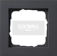 Klawisze i ramki - Gira E2 ANTRACYT Ramka 4-KROTNA 021423 - miniaturka - grafika 1