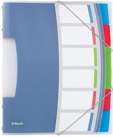 Esselte Teczka SEGREGUJACA VIIVDA 6 PRZEKŁADEK 624029 - Teczki i skoroszyty - miniaturka - grafika 2