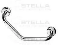 Stella Uchwyt łazienkowy kątowy chrom 19.030 - Wieszaki łazienkowe - miniaturka - grafika 3