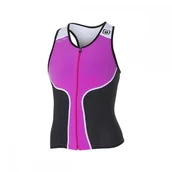 Bielizna sportowa damska - ZEROD Top triathlonowy damski iTOP Różowy - miniaturka - grafika 1