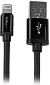 Kable USB - STARTECH.COM Startech Lightning kabel USB do Apple iPhone/iPod/iPad, czarny 2 m USBLT2MB - miniaturka - grafika 1