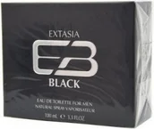 Wody i perfumy męskie - New Brand Extasia Black Woda toaletowa 100ml - miniaturka - grafika 1