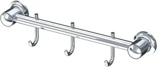 Andex Wieszak 3-hakowy, chrom - 007CC - Wieszaki łazienkowe Andex Wieszak 3-hakowy, chrom - 007CC - Wieszaki łazienkowe - miniaturka - grafika 1