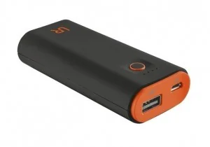 Trust Cinco PowerBank 5200 czarno-pomarańczowy 20493 - Powerbanki - miniaturka - grafika 4