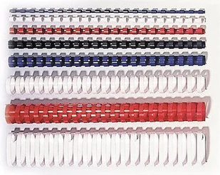 Fellowes Grzbiety do bindowania 6mm /100szt 53450 - Grzbiety do bindownic - miniaturka - grafika 2