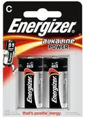 Baterie i akcesoria - Energizer 2 x bateria alkaliczna Power Seal LR14/C blister - miniaturka - grafika 1