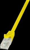 Kable miedziane - Logilink Patchcord CAT 5e UTP10 m żółty CP1097U - miniaturka - grafika 1