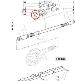 CNH ŁOŻYSKO ZAWIESZENIA WAŁKA NAPĘDU NA PRZÓD 5174571 - Części i akcesoria do maszyn rolniczych CNH ŁOŻYSKO ZAWIESZENIA WAŁKA NAPĘDU NA PRZÓD 5174571 - Części i akcesoria do maszyn rolniczych - miniaturka - grafika 1