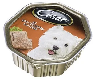 Cesar wołowina i wątróbka 150g - Mokra karma dla psów - miniaturka - grafika 2
