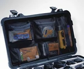 Walizki i skrzynie na sprzęt fotograficzny - Peli wypełnienie wieczka 1510 1510-510-000E - miniaturka - grafika 1