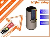 Zasobniki i wymienniki - Ermet Bojler 200L SOLAR pionowy DWUPŁASZCZOWY ŻYWICOWANY nie wymaga anody bezobsługowy wymiennik podgrzewacz JAK 2W !!!WYSYŁKA POBRANIOWA GRATIS!!! - miniaturka - grafika 1