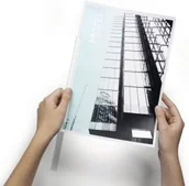 Grzbiety do bindownic - Durable Grzbiet zaciskowy A4, szer.13mm, gr. 6mm na 60 kartek - miniaturka - grafika 1