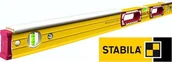 Poziomice, łaty, miary - Stabila Poziomnica aluminiowa murarska do pobijania 2 uchwyty 3 libelle,typ 196-2 - miniaturka - grafika 1