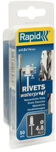 Rapid Nity wodoszczelne  śr. 4 8 x 14 mm 50 szt. - Nity - miniaturka - grafika 2