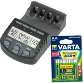 Ładowarki i akumulatory - Technoline BC 700 zestaw w czarnym kolorze BC 700 SET V5716 - miniaturka - grafika 1