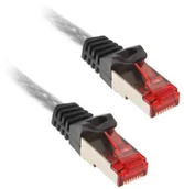 Kable miedziane - InLine 76400t S/FTP Patch cable ( MHz, PCW, miedź, 10 m) Przezroczyste 4043718100521 - miniaturka - grafika 1