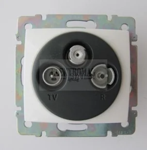 Legrand Gniazdo ścienne VALENA TV-RD-SAT gwiazdowe Potrójne moduł 774435 biały - Gniazdka elektryczne - miniaturka - grafika 4