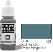 Akcesoria i części modelarskie - VALLEJO Farba Nr59 Fr M irage Blue 17mlMatt - miniaturka - grafika 1