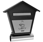 Skrzynki na listy - Skrzynka na listy LUX-4 z tubą na prasę - miniaturka - grafika 1