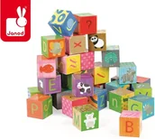 Klocki - Janod 6w1 Alfabet 02993 - miniaturka - grafika 1