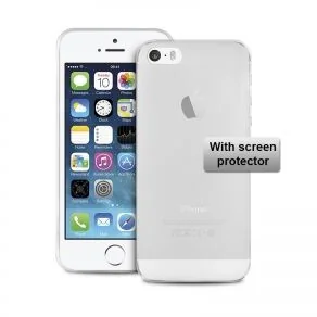PURO 0.3 mm etui iPhone 5/5S/SE transparent IPC503TR - Etui i futerały do telefonów - miniaturka - grafika 4