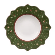 Talerze - Villeroy & Boch Toy's Delight Talerz głęboki zielony średnica: 26 cm (14-8585-2701) - miniaturka - grafika 1
