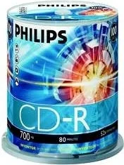 Philips CD-R 700MB 52x Szpula*100 (CR7D5NB00/00) - Nośniki danych - miniaturka - grafika 2
