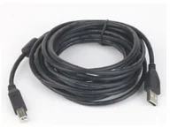 Kable USB - Gembird KABEL USB 2.0 AM-BM EKRAN + FERRYT 5M (34555) KKGGKUBU0070 [252031] - miniaturka - grafika 1