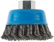 Materiały ścierne - Bosch Szczotka garnkowa pleciony drut 0 8 mm 100 mm 8500 U min M 14 100 mm Drut stalowy 1608614002 1 szt - miniaturka - grafika 1