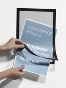 Systemy ekspozycyjne i znaki informacyjne - Durable MAGAFRAME A4 - samoprzylepna magnetyczna ramka z uchylną przednią stroną - miniaturka - grafika 1