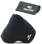 Akcesoria fotograficzne - MegaGear megagear Ultra lekki torba na aparat z neoprenu marterial do aparatu Nikon Camera P600, Nikon Coolpix P610, czarny MG048 - miniaturka - grafika 1