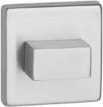 Szyldy i rozety - Metal-Bud Szyld kwadratowy Nierdzewny WC - miniaturka - grafika 1