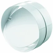 Wentylatory przemysłowe - Vents Łącznik kanałów okrągły z zaworem zwrotnym 125 mm - miniaturka - grafika 1