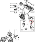 Części i akcesoria do maszyn rolniczych - CNH FILTR PALIWA (SEPARATOR) NEW HOLLAND 84515493 - miniaturka - grafika 1