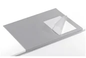 Podkładki na biurko - Durable Podkładka na biurko z zabezpieczeniem krawędzi 650x500mm szara 7293-10 - miniaturka - grafika 1