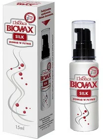 Lbiotica BIOVAX Silk jedwab w płynie 15ml - Szampony do włosów - miniaturka - grafika 2