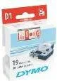 Dymo TAŚMA D1 19X7 CZERWONO/ BIALA ARTDYMETY0088 - Etykiety samoprzylepne i bloki etykiet - miniaturka - grafika 2