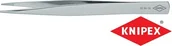 Kombinerki i obcęgi - Knipex Pinceta precyzyjna zakończona prostokątnie (92 84 18) - miniaturka - grafika 1