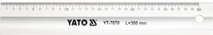 Yato Przymiar aluminiowy 30cm YT-7070 - Sprzęt geodezyjny - miniaturka - grafika 3