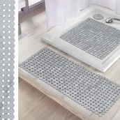 Maty antypoślizgowe - Kleine Wolke Sign Silver mata kąpielowa 4384124009 - miniaturka - grafika 1