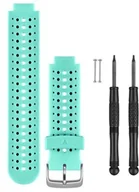 Akcesoria do pulsometrów i zegarków sportowych - GARMIN Pasek do zegarka GARMIN Forerunner 230/235/630 Jasnobłękitny 010-11251-85 - miniaturka - grafika 1