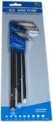 Klucze i nasadki - Kingtony imbus 1,5-10 długie kpl 9 szt. - miniaturka - grafika 1