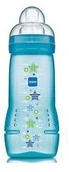 Butelki dla niemowląt - Mam Butelka 330Ml Niebieska 4+ - miniaturka - grafika 1