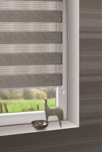 Roleta Mini DZIEŃ I NOC 57x150 cm szara - Rolety - miniaturka - grafika 2